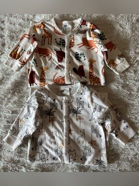 long sleeve baby onesies bundle